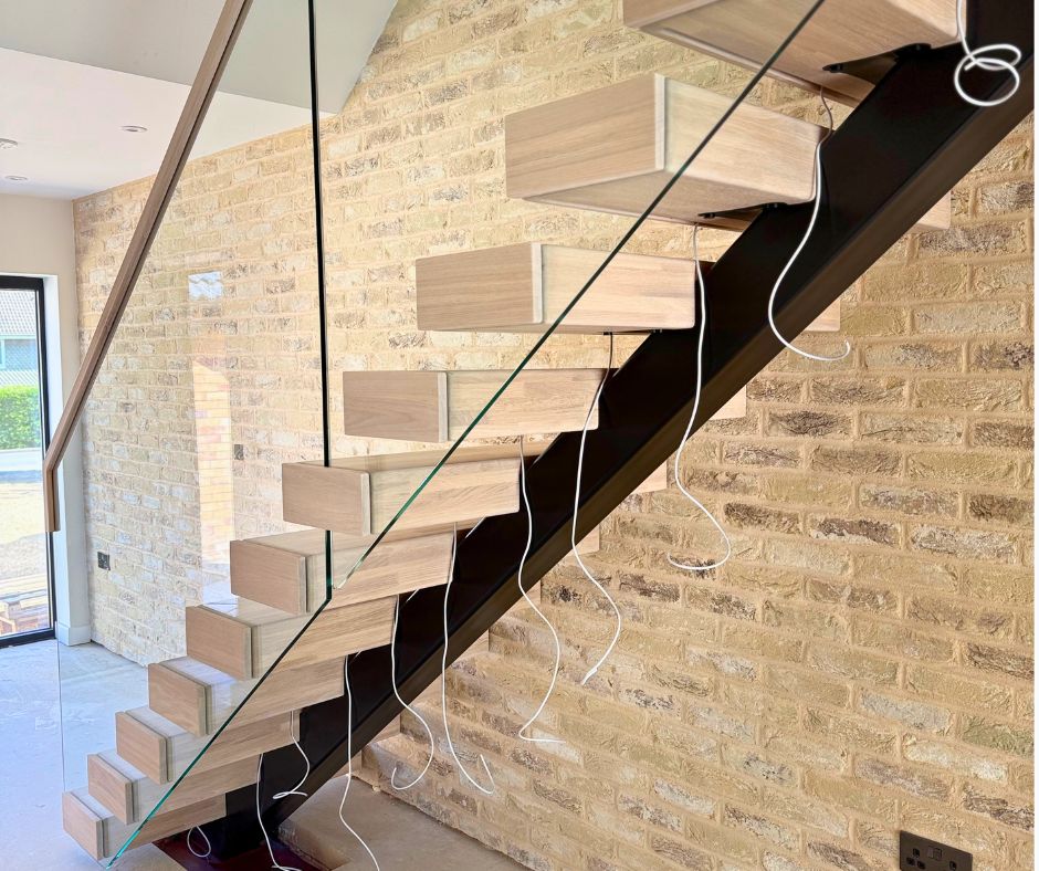 Straight Central Spine Staircase | Celn