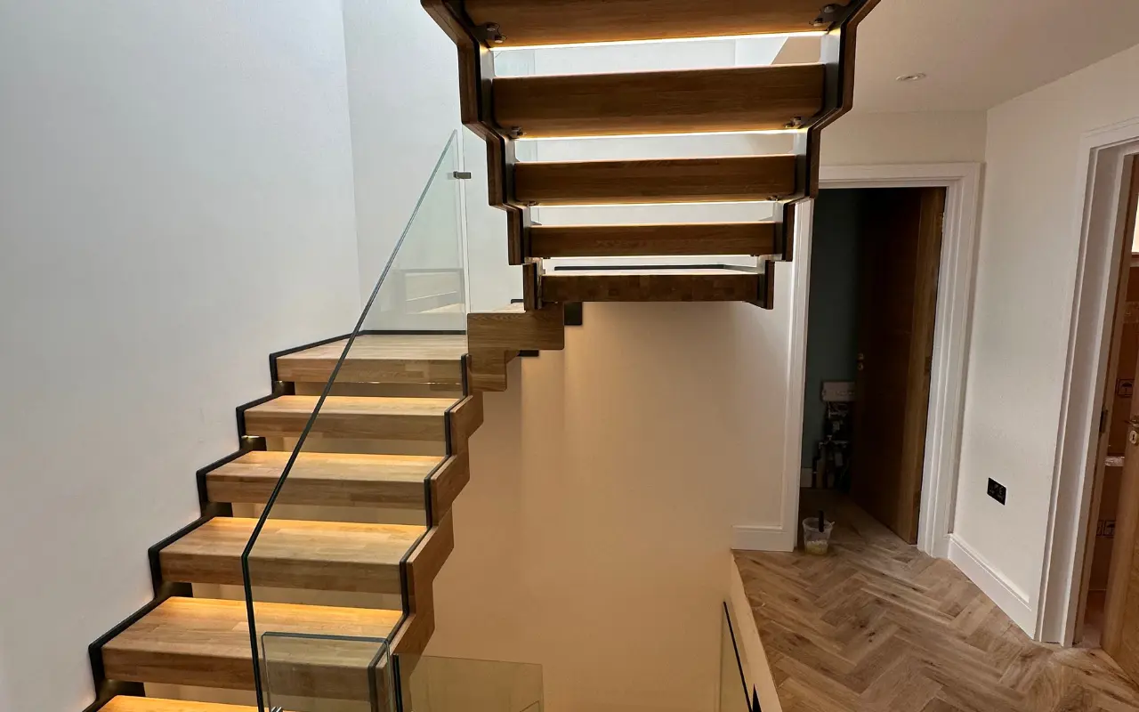 Zigzag Staircase Design