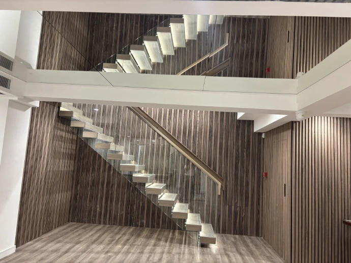 open tread staircase 